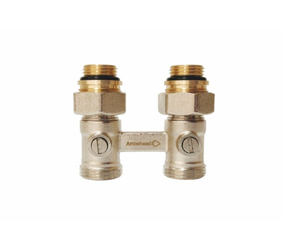 Узел подключения радиатора H-образный Arrowhead Element прямой 3/4